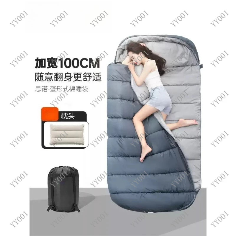 Portable Winter Sleeping Bag 2 Person for Outdoor Camping Travel Hiking Activities
Portable Winter Sleeping Bag 2 Person for Outdoor Camping Travel Hiking Activities