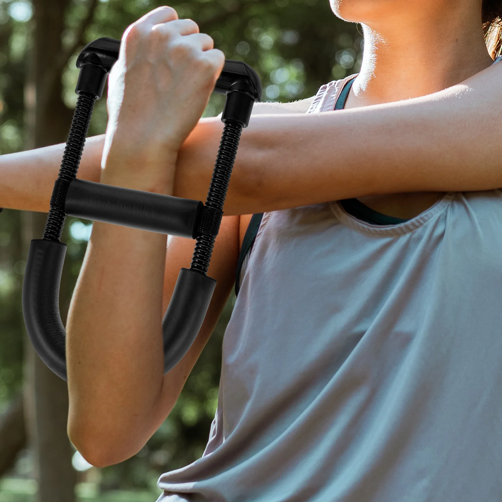 Wrist Strength Trainer Exercise Device Sports Exerciser Power Indoor Black High Density Ribbon Metal ABS Sponge Compact
Wrist Strength Trainer Exercise Device Sports Exerciser Power Indoor Black High Density Ribbon Metal ABS Sponge Compact
