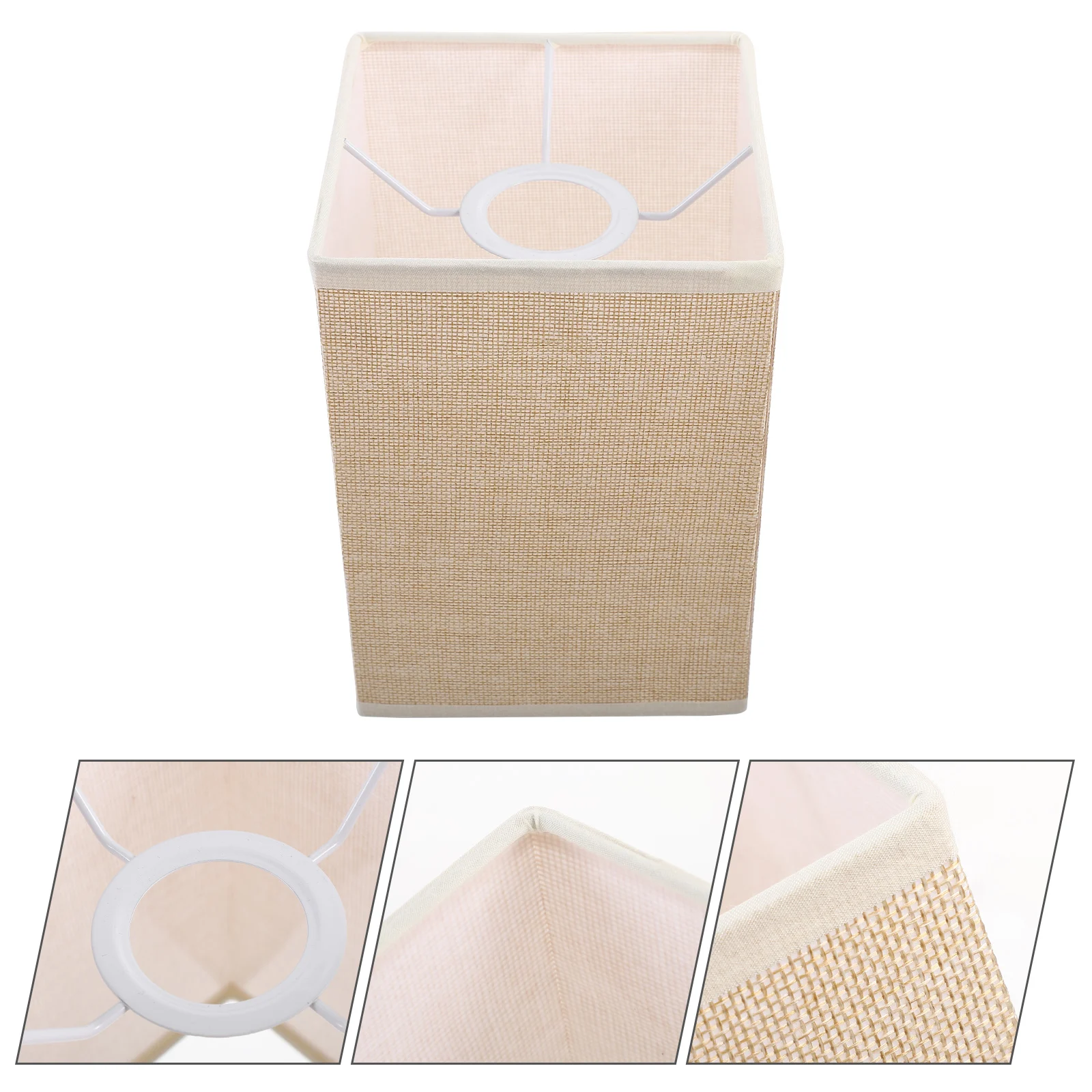 Square Lampshade Lighting Fixtures Replacement Simple Retro Decor Branches Floor Linen Shades for Rustic
Square Lampshade Lighting Fixtures Replacement Simple Retro Decor Branches Floor Linen Shades for Rustic