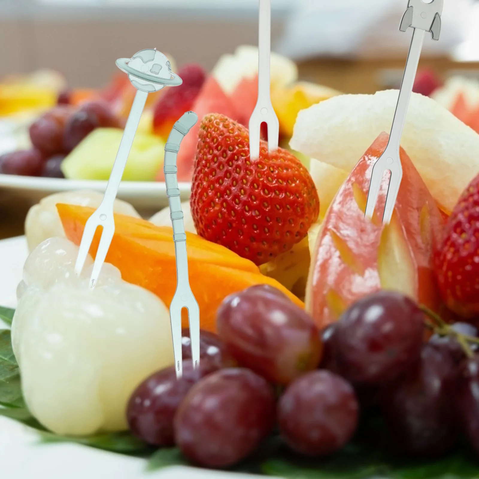 2 Boxes Fruit Forks Plastic Disposable Food Picks Household Party Appetizers Snack Dessert Picks Fruit Fork Disposable Food Fork
2 Boxes Fruit Forks Plastic Disposable Food Picks Household Party Appetizers Snack Dessert Picks Fruit Fork Disposable Food Fork
