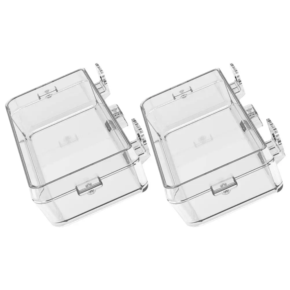 2 Pcs Reptile Feeder Dish Lizard Food Water Bowl Basin Transparent Gecko Suction Cup Anti Escape Tank Accessories
2 Pcs Reptile Feeder Dish Lizard Food Water Bowl Basin Transparent Gecko Suction Cup Anti Escape Tank Accessories