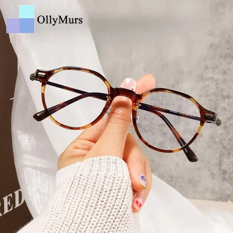 OLLYMURS Ovel Ultralight Metal Modern Temple Prescription TR90 Glasses Frame Women Retro Polygonal Optical Eyeglasses 98852
OLLYMURS Ovel Ultralight Metal Modern Temple Prescription TR90 Glasses Frame Women Retro Polygonal Optical Eyeglasses 98852