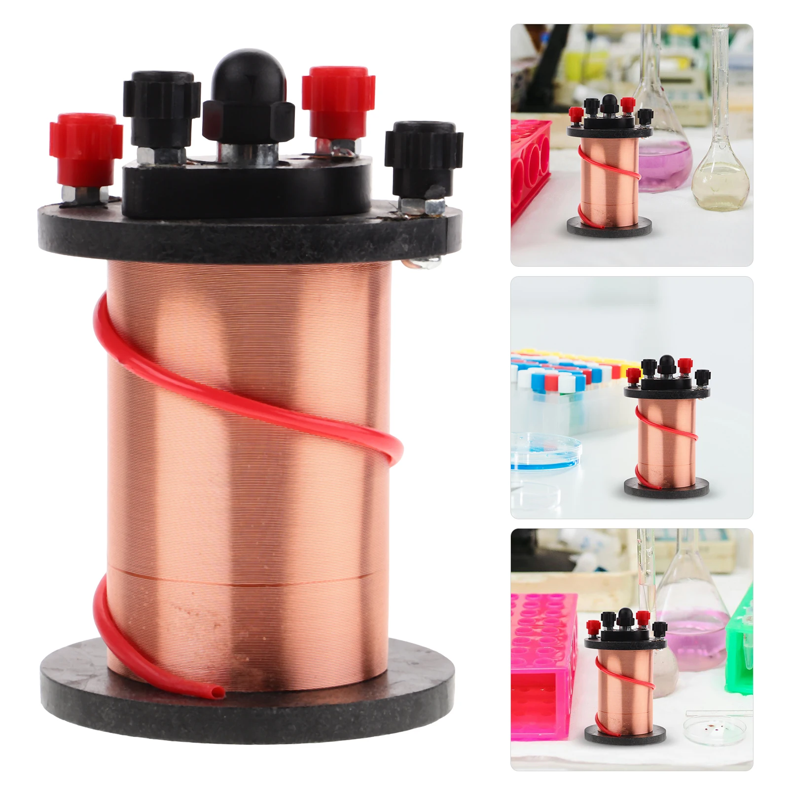 Electromagnetic Induction Coil Physics Teaching Equipment Copper Wire Solenoid Lab Tools Experimental Cylinder
Electromagnetic Induction Coil Physics Teaching Equipment Copper Wire Solenoid Lab Tools Experimental Cylinder