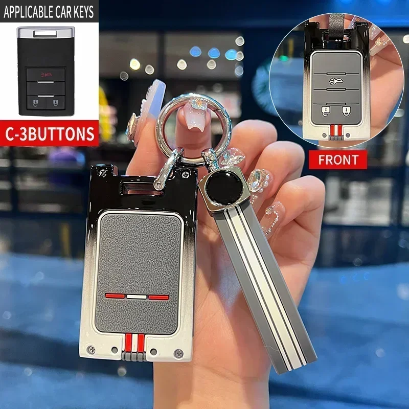 Metal Car Remote Key Case Cover Shell Fob For Chevrolet C7 Corvette Cadillac CTS ATS 28T CTSV XTS DTS SLS SRX XLS STS Escalade
Metal Car Remote Key Case Cover Shell Fob For Chevrolet C7 Corvette Cadillac CTS ATS 28T CTSV XTS DTS SLS SRX XLS STS Escalade