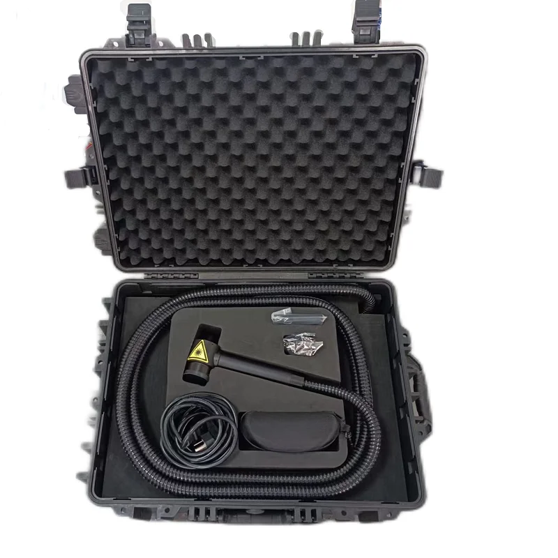 Automatic Laser Cleaning Machine Handheld 100W Fiber Laser Cleaner Machine for Rust Removal Oil Dust