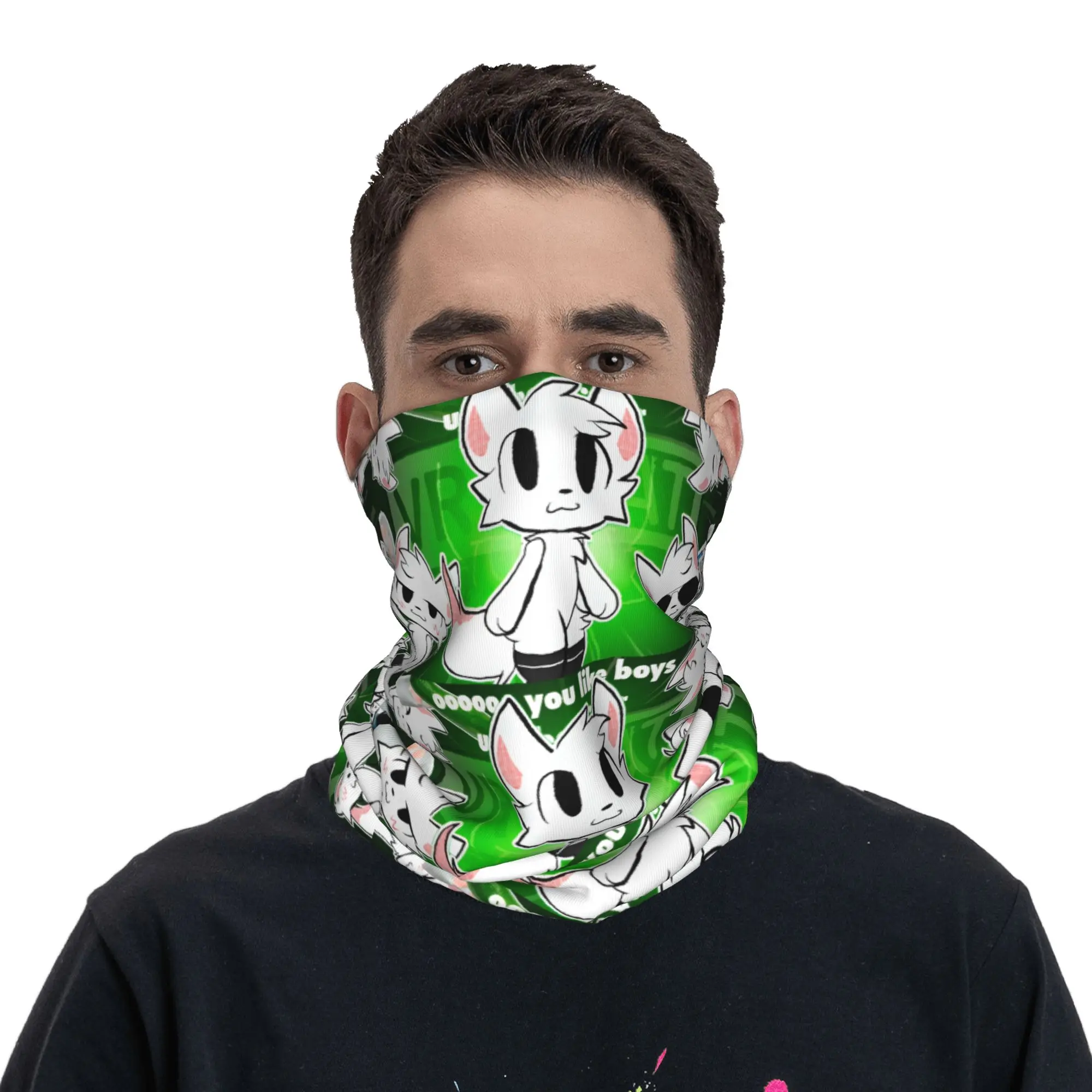 Custom Boykisser Silly Cat Bandana Winter Neck Warmer Men Windproof Wrap Face Scarf for Hiking Cartoon Gaiter Headband
Custom Boykisser Silly Cat Bandana Winter Neck Warmer Men Windproof Wrap Face Scarf for Hiking Cartoon Gaiter Headband