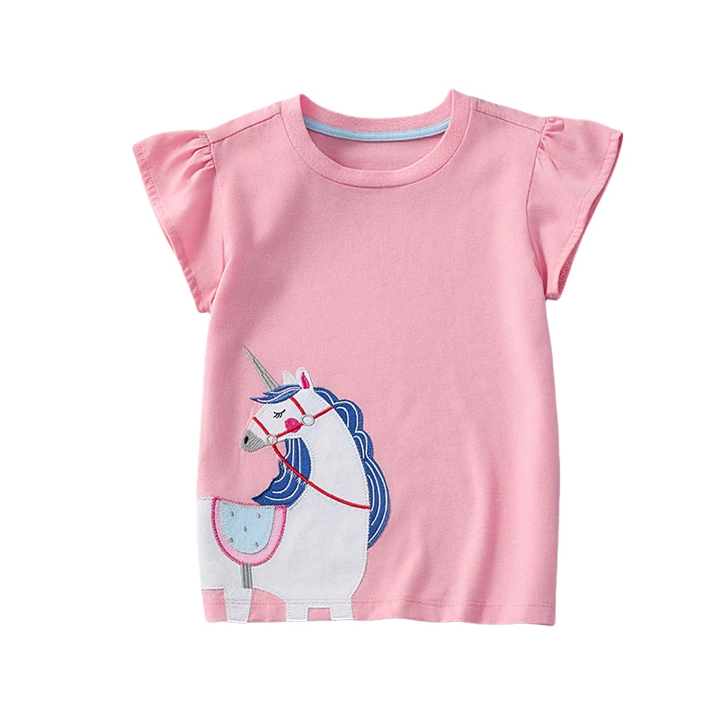 Jumping Meters 2-7T Unicorn Clothes Baby Girls Tees Cotton Summer Toddler Clothes Hot Selling Kids Tops Children's Tshirts
Jumping Meters 2-7T Unicorn Clothes Baby Girls Tees Cotton Summer Toddler Clothes Hot Selling Kids Tops Children's Tshirts