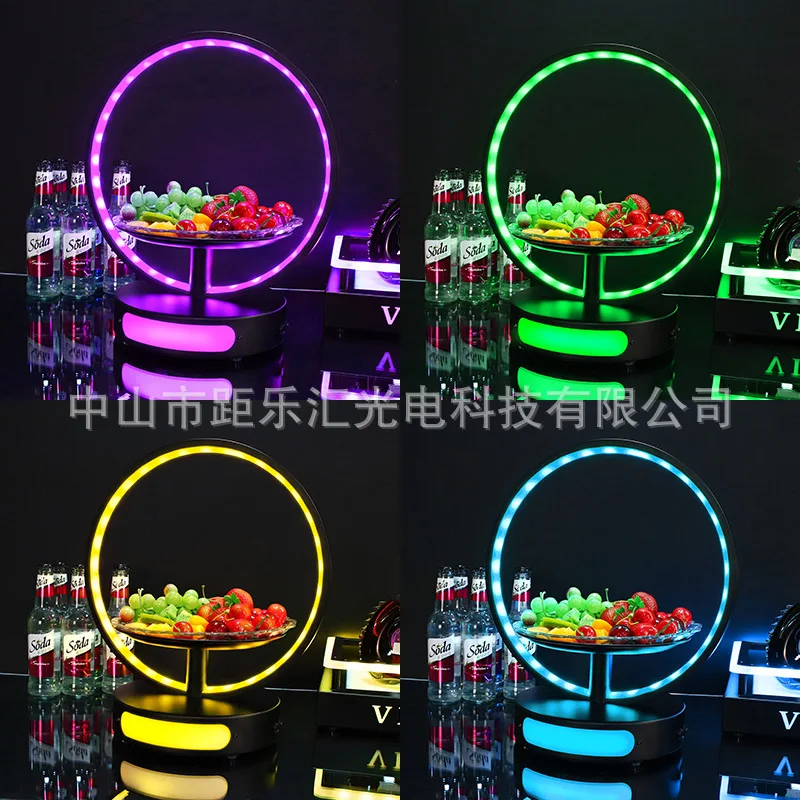 LED luminous fruit plate decoration bar creative colorful fruit clear bar KTV special snack platter fruit rack
LED luminous fruit plate decoration bar creative colorful fruit clear bar KTV special snack platter fruit rack