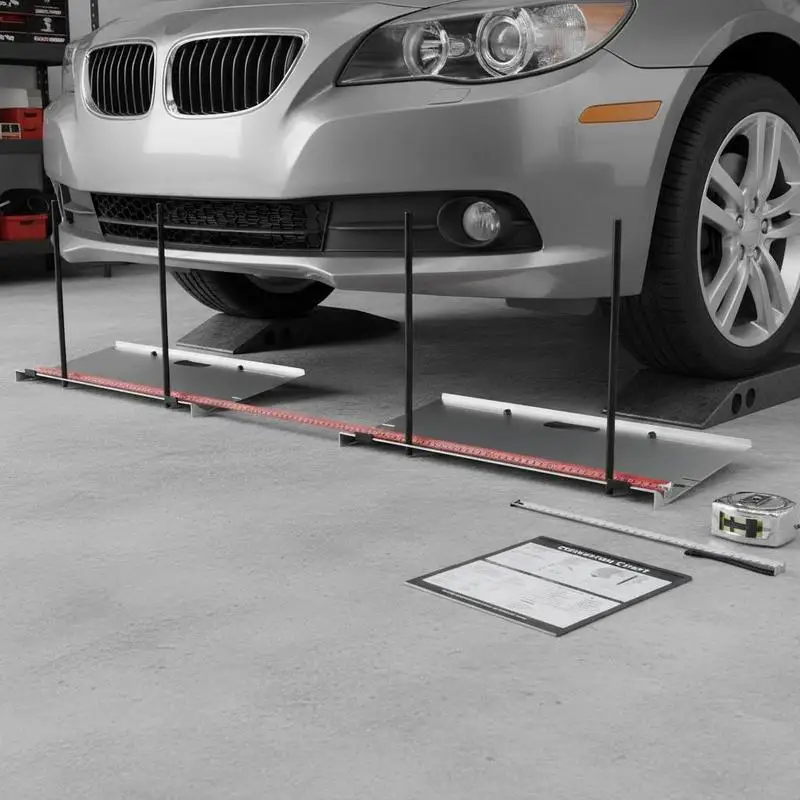 Parallel Toe Gauges 12x9 Inch For Tire Maintenance Vehicle Tuning Garage Repair, 2-Pack Alignment Plates 4 Magnetic Rods Measuring Tapes Conversion Chart 1/16 Inch Accuracy Heavy Duty Metal Construction
Parallel Toe Gauges 12x9 Inch For Tire Maintenance Vehicle Tuning Garage Repair, 2-Pack Alignment Plates 4 Magnetic Rods Measuring Tapes Conversion Chart 1/16 Inch Accuracy Heavy Duty Metal Construction