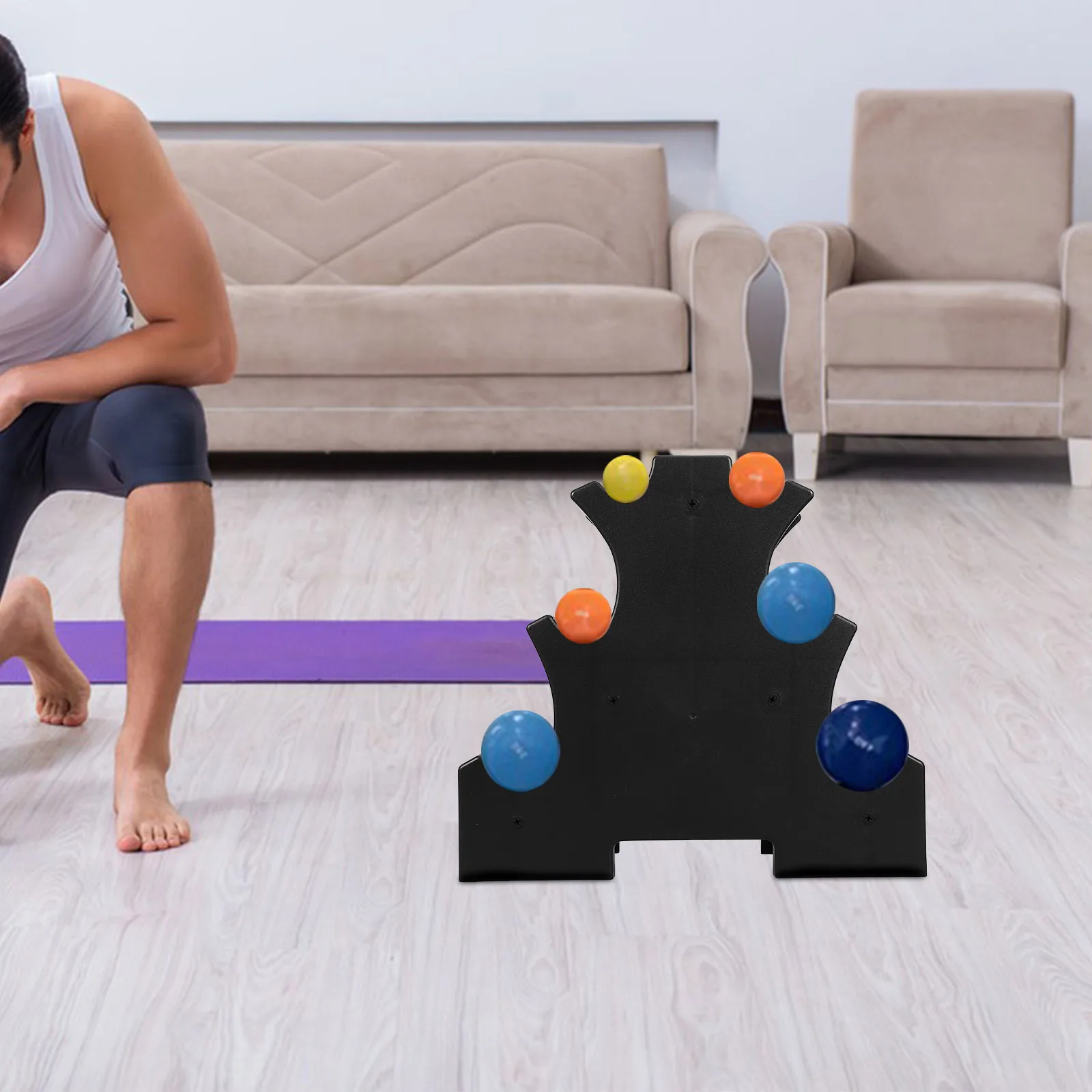 Three-layer Dumbbell Rack Compact Storage Holder for Fitness Equipment Small Size Weight Stand PP Material Wear-resistant
Three-layer Dumbbell Rack Compact Storage Holder for Fitness Equipment Small Size Weight Stand PP Material Wear-resistant