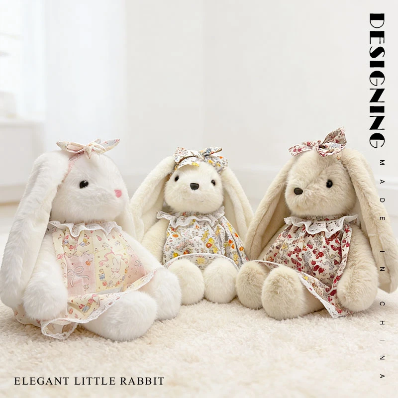 Adorable Three Color Skirt Rabbit Peluche Plush Toy Stuffed Doll Adorably Dressed Rabbit for Room Decor Collection Birthday Gift
Adorable Three Color Skirt Rabbit Peluche Plush Toy Stuffed Doll Adorably Dressed Rabbit for Room Decor Collection Birthday Gift