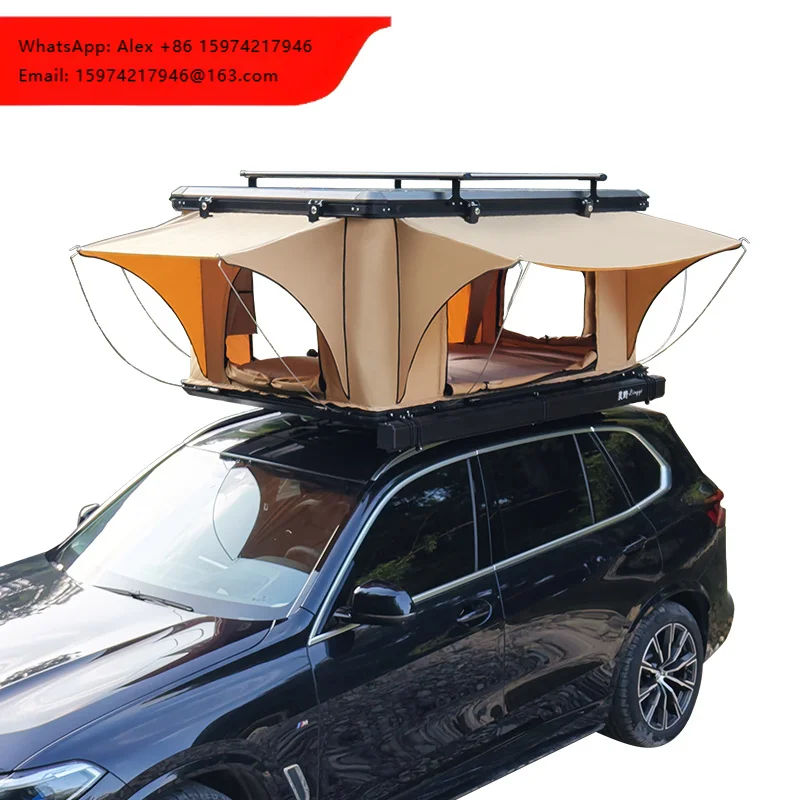 Lingye Hard Shell Roof Top Tent For SUVs/Trucks. Four-season Waterproof 600D Oxford Cotton Double Layers One Bedroom. Includes
Lingye Hard Shell Roof Top Tent For SUVs/Trucks. Four-season Waterproof 600D Oxford Cotton Double Layers One Bedroom. Includes