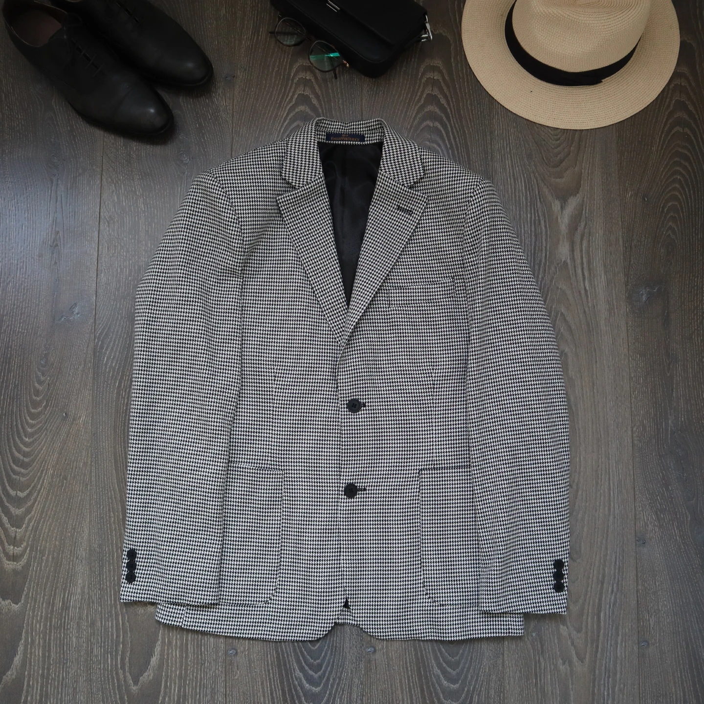 CAILW Busin Casual Plaid Slim Fit Men's Woolen Suit Single Row Button All-Match Autumn Faion Ci Sle Long Sve
CAILW Busin Casual Plaid Slim Fit Men's Woolen Suit Single Row Button All-Match Autumn Faion Ci Sle Long Sve