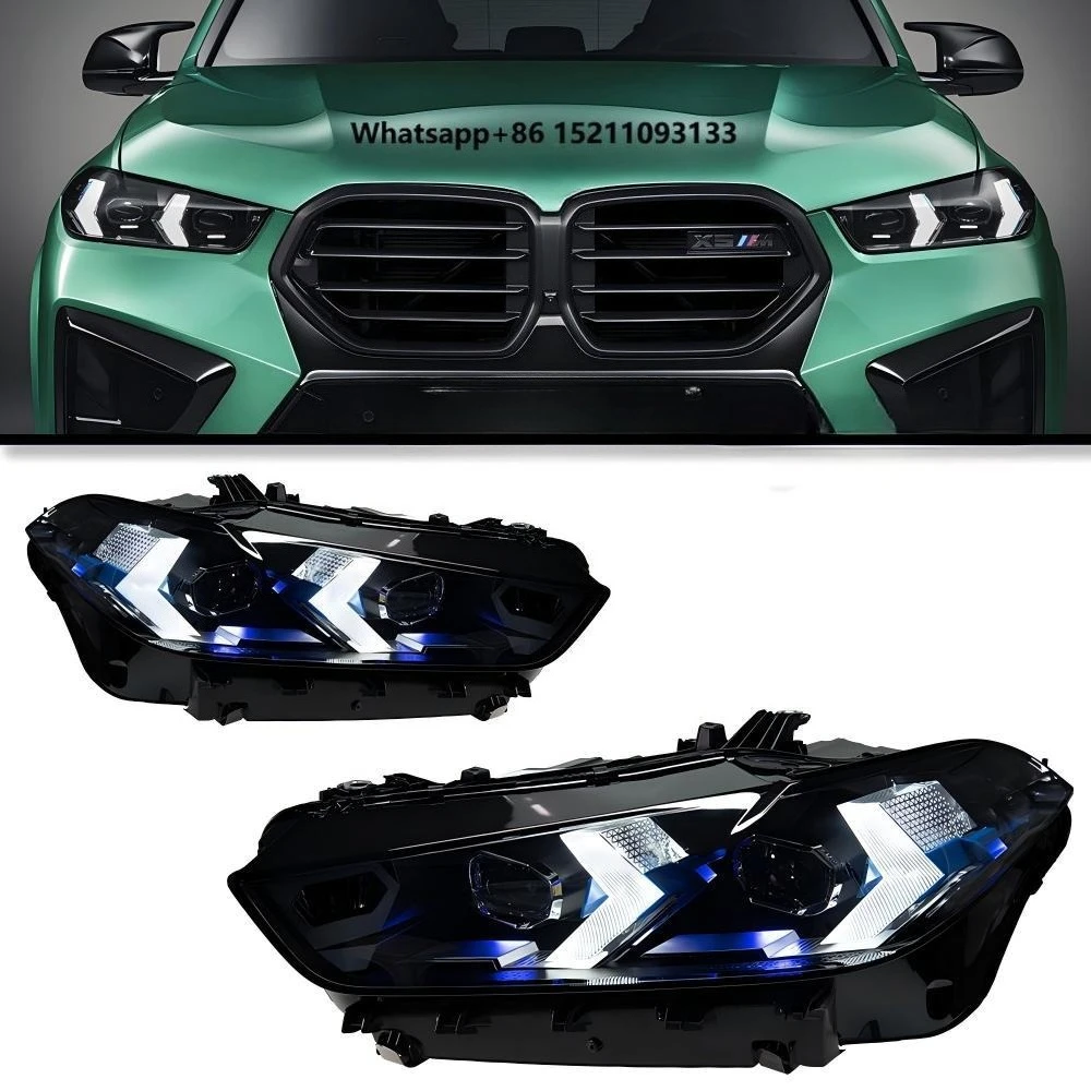 for X5 E70 to upgrade to the new G18 dual-arrow LED headlights with dual lenses, plug and play
for X5 E70 to upgrade to the new G18 dual-arrow LED headlights with dual lenses, plug and play