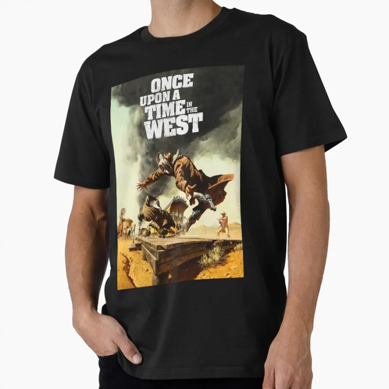 Eastwood Once Upon a Time in the West 1968 western movie Vintage cowboy film gift t shirt Large size Tops
Eastwood Once Upon a Time in the West 1968 western movie Vintage cowboy film gift t shirt Large size Tops
