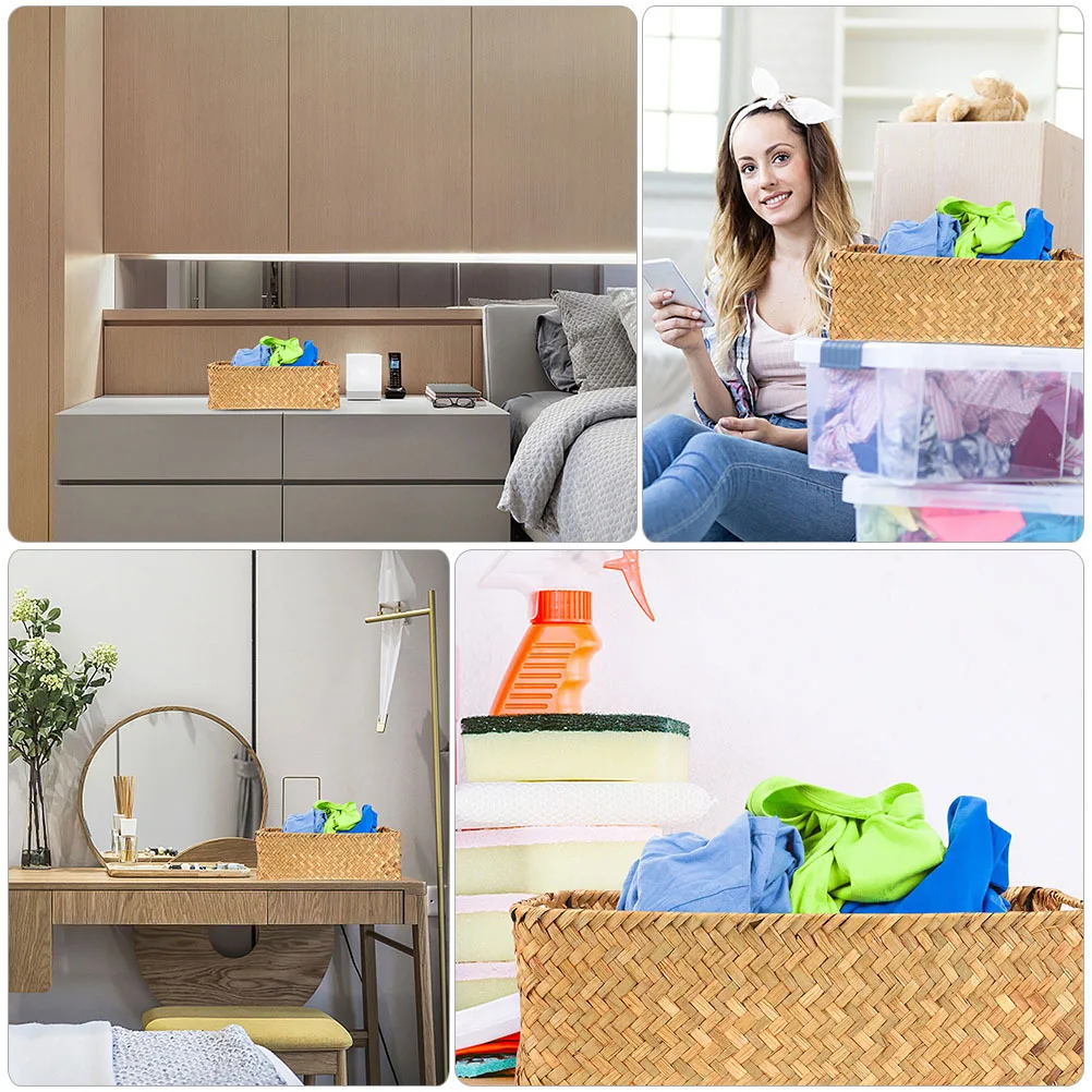 Straw Storage Basket Handwoven Natural Vintage Decorative Woven Basket For Bedroom Hotel Desktop Organizer Fruit
Straw Storage Basket Handwoven Natural Vintage Decorative Woven Basket For Bedroom Hotel Desktop Organizer Fruit