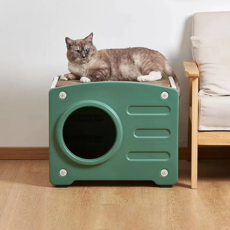 New YM-09 Breathable Waterproof PE Thickened Cat House Four Seasons Indoor Pet Bed for Cats & Dogs
New YM-09 Breathable Waterproof PE Thickened Cat House Four Seasons Indoor Pet Bed for Cats & Dogs