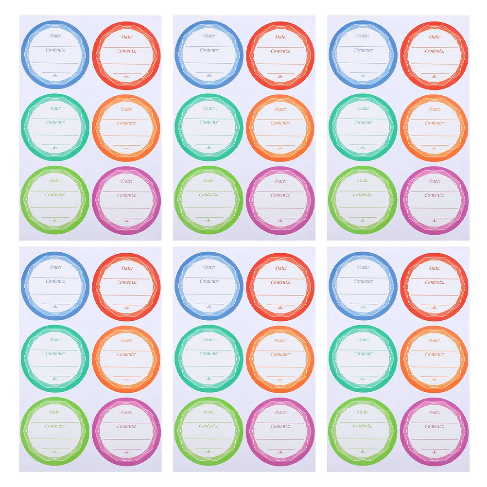 10 Sheets Label Stickers for Jars Removable Waterproof Oil-Resistant Date Labels Writing Labels for Glass Bottles Canning
10 Sheets Label Stickers for Jars Removable Waterproof Oil-Resistant Date Labels Writing Labels for Glass Bottles Canning