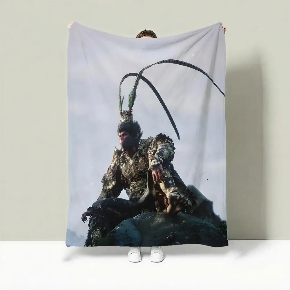 Game B-Black Myth: Wukong Throw Lightweight 240g Flannel Blanket Soft Skin-friendly for Summer Cooling
Game B-Black Myth: Wukong Throw Lightweight 240g Flannel Blanket Soft Skin-friendly for Summer Cooling