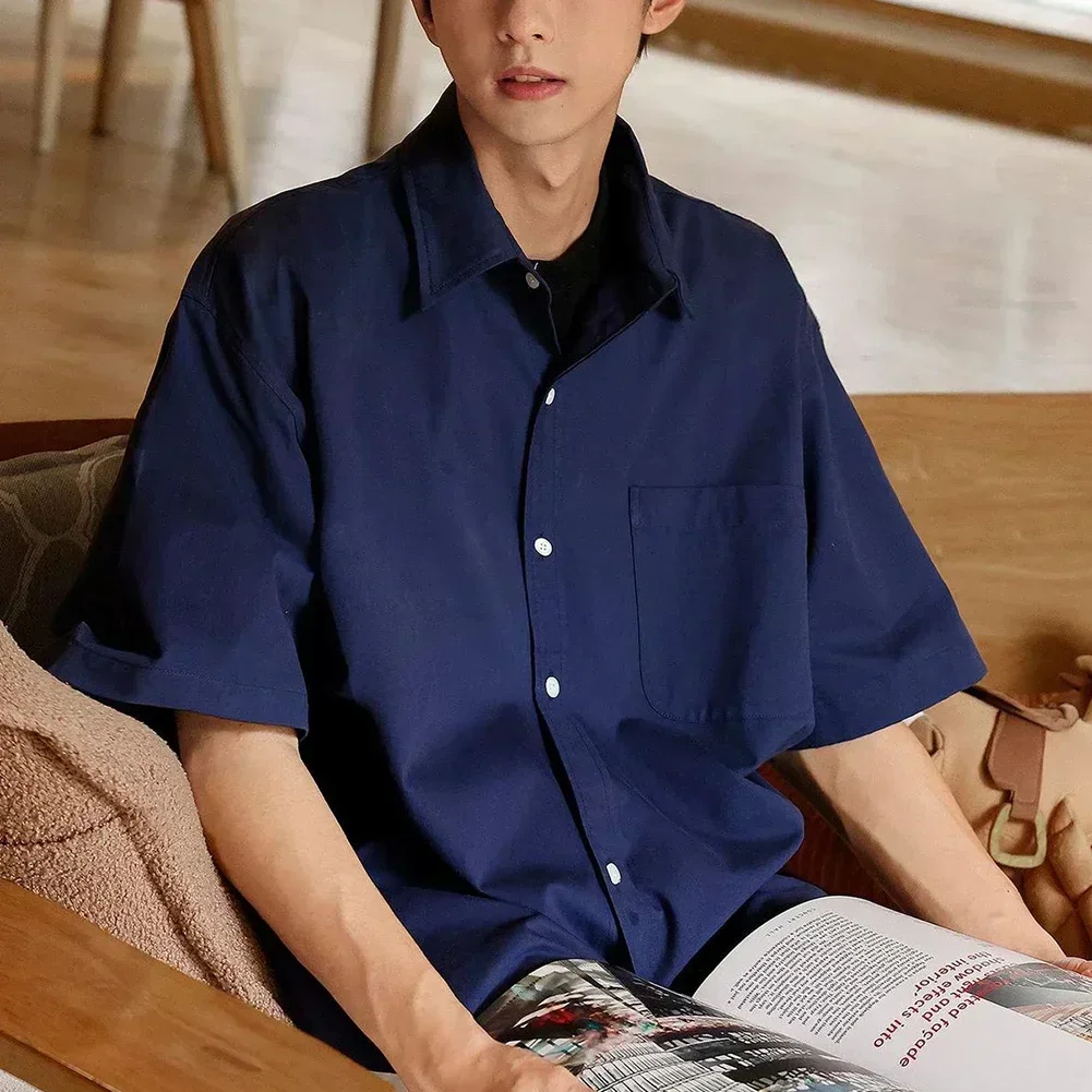 Casual Fashion Shirt Loose Fit Shirt 2XL Casual Loose Fit Fashion Top Lapel Daily Use Top Regular Length Style
Casual Fashion Shirt Loose Fit Shirt 2XL Casual Loose Fit Fashion Top Lapel Daily Use Top Regular Length Style