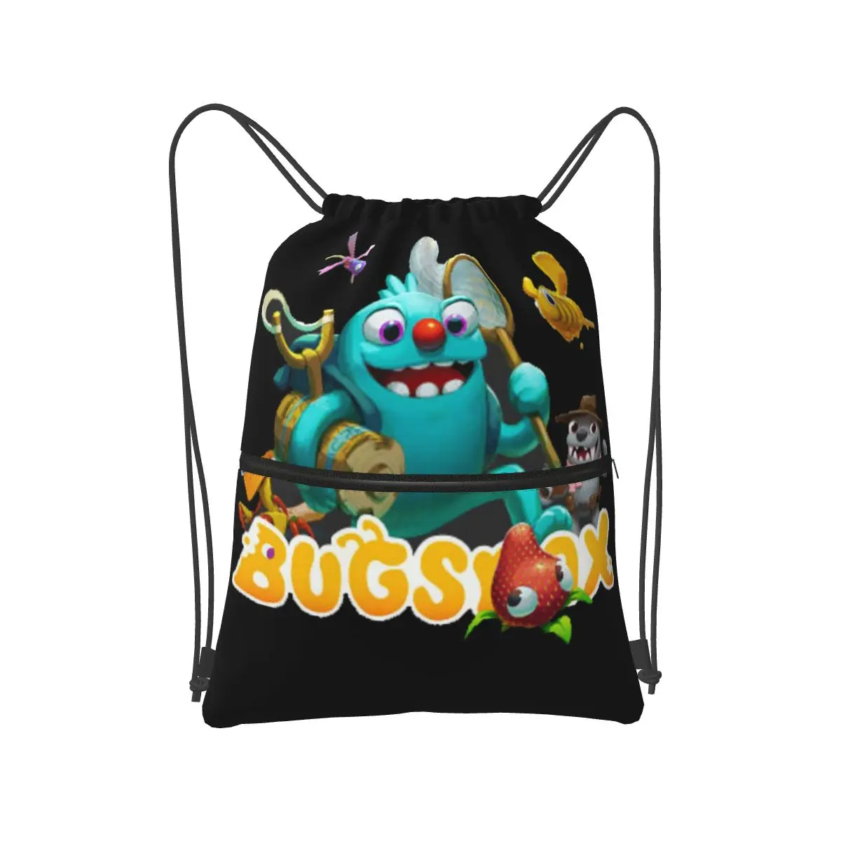Bugsnax Backpacks Casual Drawstring Bags Storage Bag Book Bags for Man Woman Students
Bugsnax Backpacks Casual Drawstring Bags Storage Bag Book Bags for Man Woman Students
