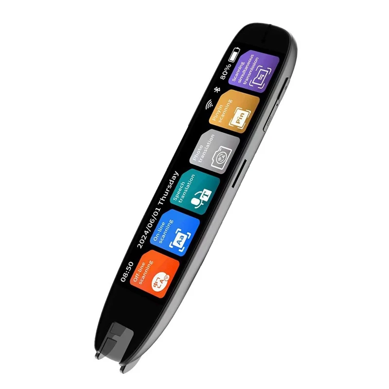 FFYY-S65pro Smart Voice Translator 142 Languages WIFI Scan Translation Pen Scanning Translation Pen Business Travel Abroad
FFYY-S65pro Smart Voice Translator 142 Languages WIFI Scan Translation Pen Scanning Translation Pen Business Travel Abroad