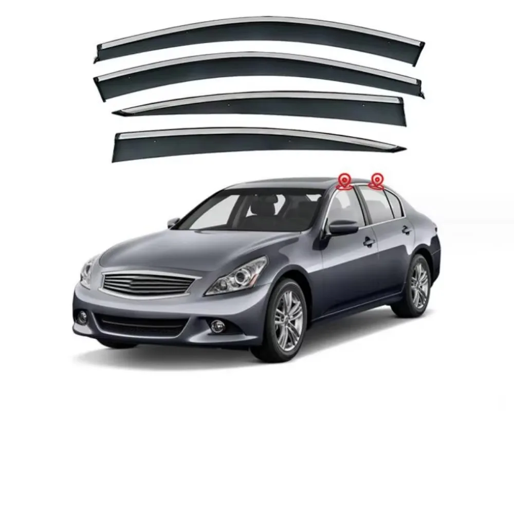 Window Visor Rain Exterior Part Body Kit Accessories For Infiniti G25 G35 G37 2007 2008 2009 2010 2011 -2015
Window Visor Rain Exterior Part Body Kit Accessories For Infiniti G25 G35 G37 2007 2008 2009 2010 2011 -2015