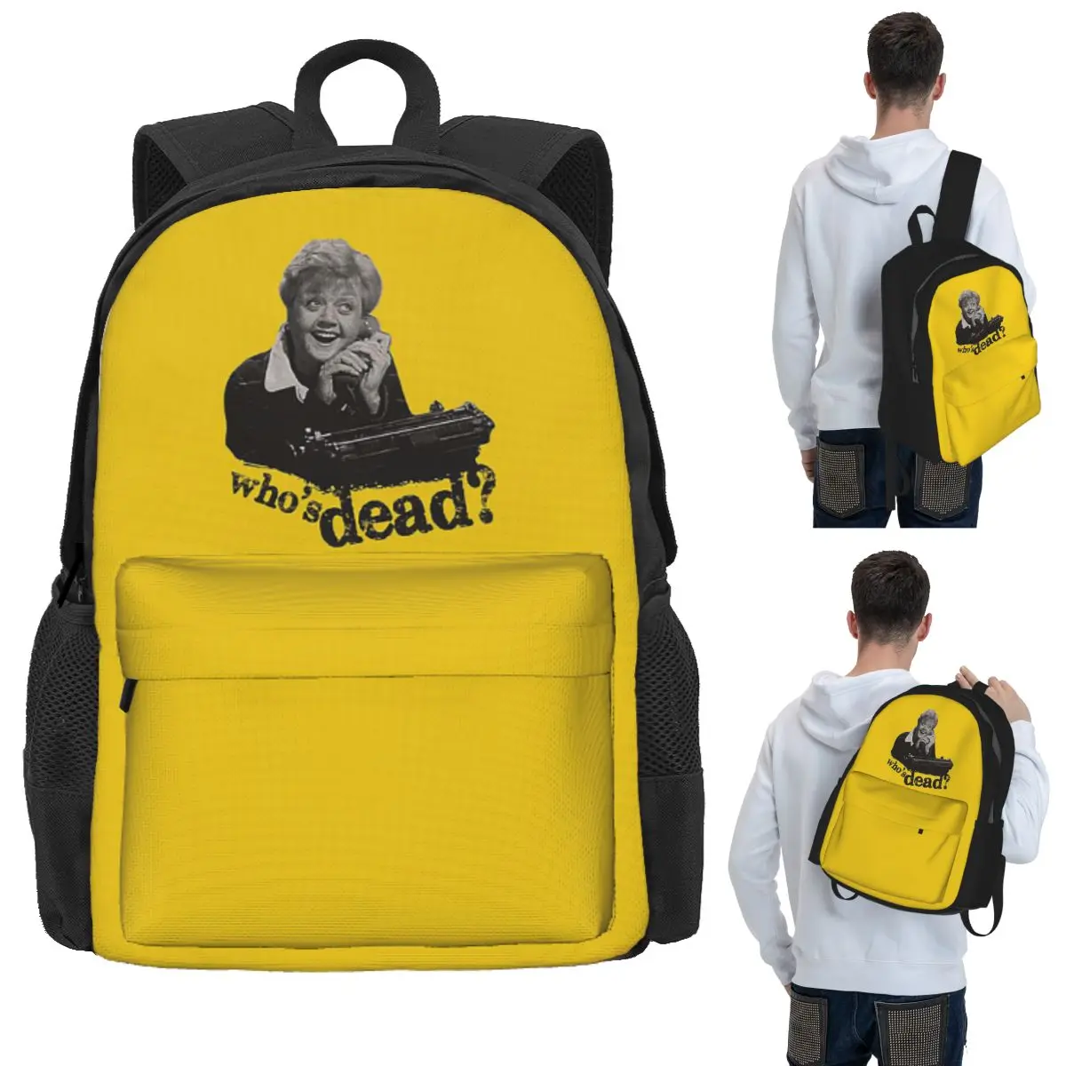 Murder She Wrote - Fletch Student Backpack School Bag Hiking Travel Daypack for Men Women Bookbag Shoulder Bags
Murder She Wrote - Fletch Student Backpack School Bag Hiking Travel Daypack for Men Women Bookbag Shoulder Bags
