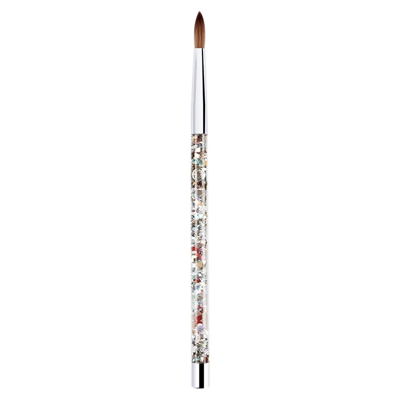 AA47 Hot 1Pc Rose Gold Kolinsky Sable Acrylic Nail Brush with Liquid Flow Glitter Nail Art Brush for Nail Art Tool Colour 10
AA47 Hot 1Pc Rose Gold Kolinsky Sable Acrylic Nail Brush with Liquid Flow Glitter Nail Art Brush for Nail Art Tool Colour 10