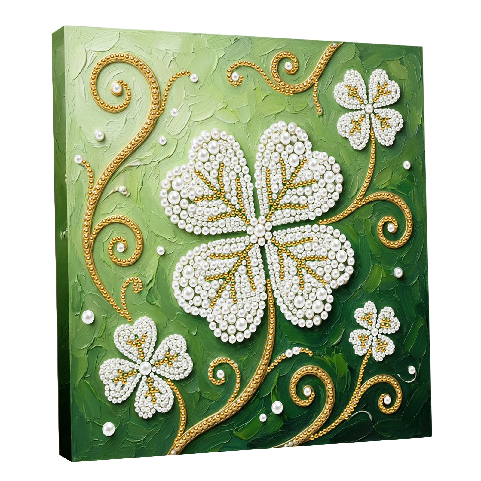 Four-Leaf Clover DIY Pearl Painting Art Kits W/ Frame for Home Decor 25x25cm
Four-Leaf Clover DIY Pearl Painting Art Kits W/ Frame for Home Decor 25x25cm