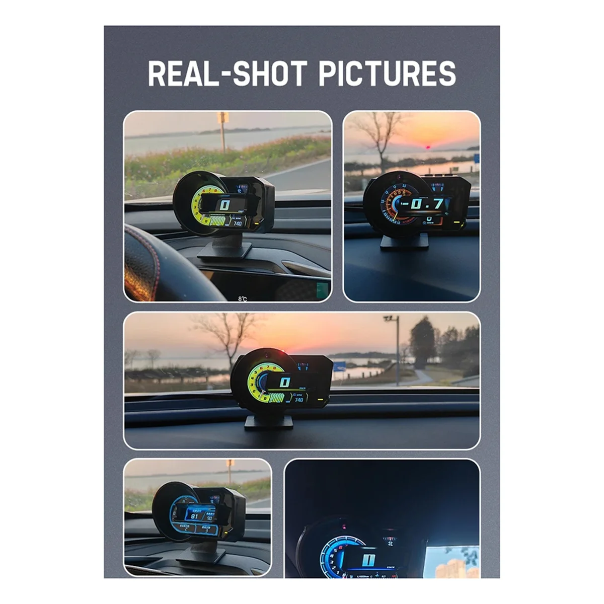 #76K Automotive Parts & Accessories,A590 HUD Fuel Consumption Turbine Curve Ambient Light Driving Score C,ABS
#76K Automotive Parts & Accessories,A590 HUD Fuel Consumption Turbine Curve Ambient Light Driving Score C,ABS