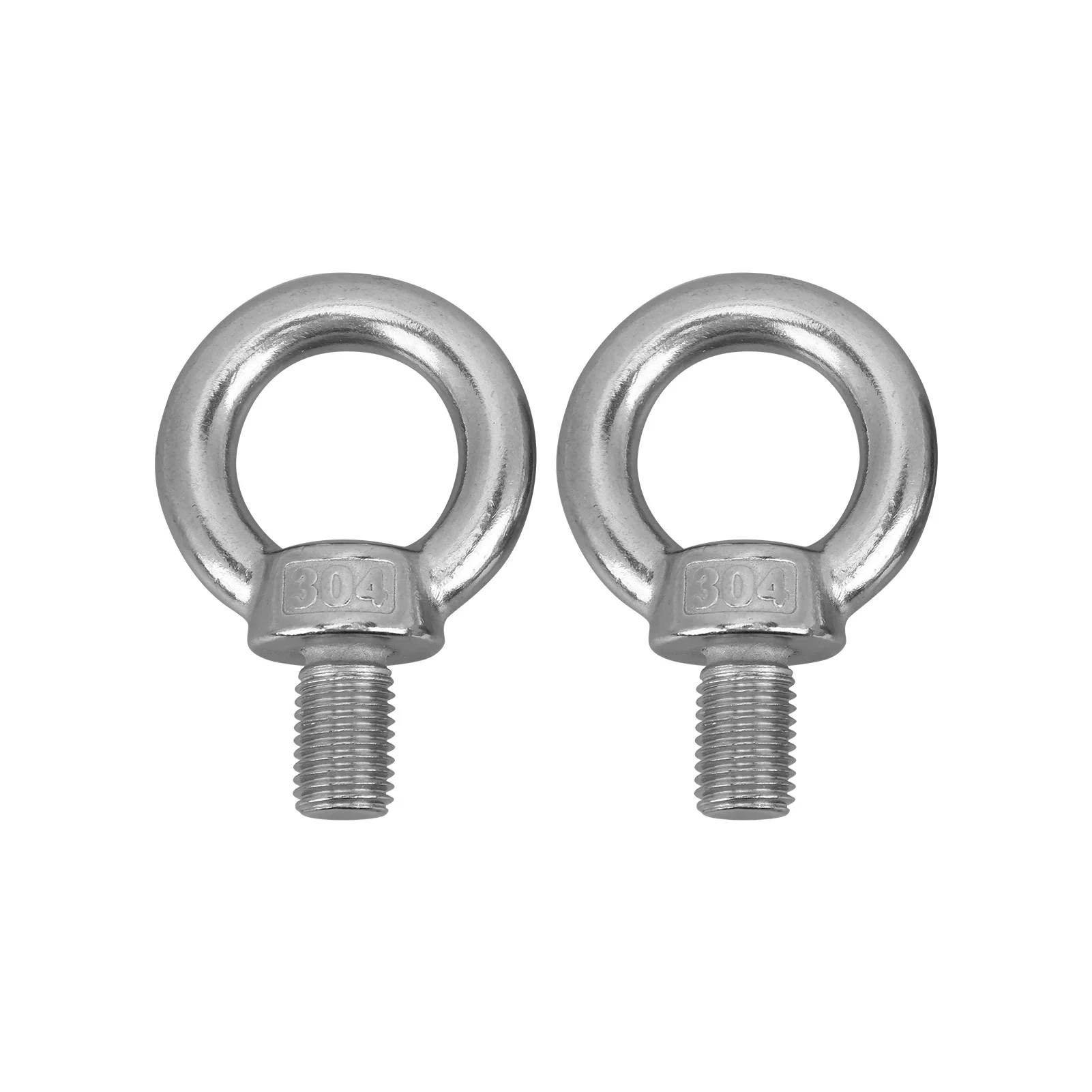 2Pcs Stainless Steel Lifting Ring Eye Bolt Heavy Duty Marine Grade Ring Screw BoltsM16
2Pcs Stainless Steel Lifting Ring Eye Bolt Heavy Duty Marine Grade Ring Screw BoltsM16