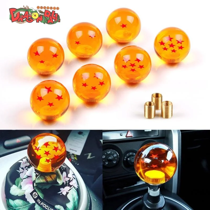 Dragon Ball Super Z Shift Lever Universal Auto Shift Knob Anime Cosplay Orange Ball 54mm Diameter Gear Shift Knob 1-7 Stars Ball
Dragon Ball Super Z Shift Lever Universal Auto Shift Knob Anime Cosplay Orange Ball 54mm Diameter Gear Shift Knob 1-7 Stars Ball