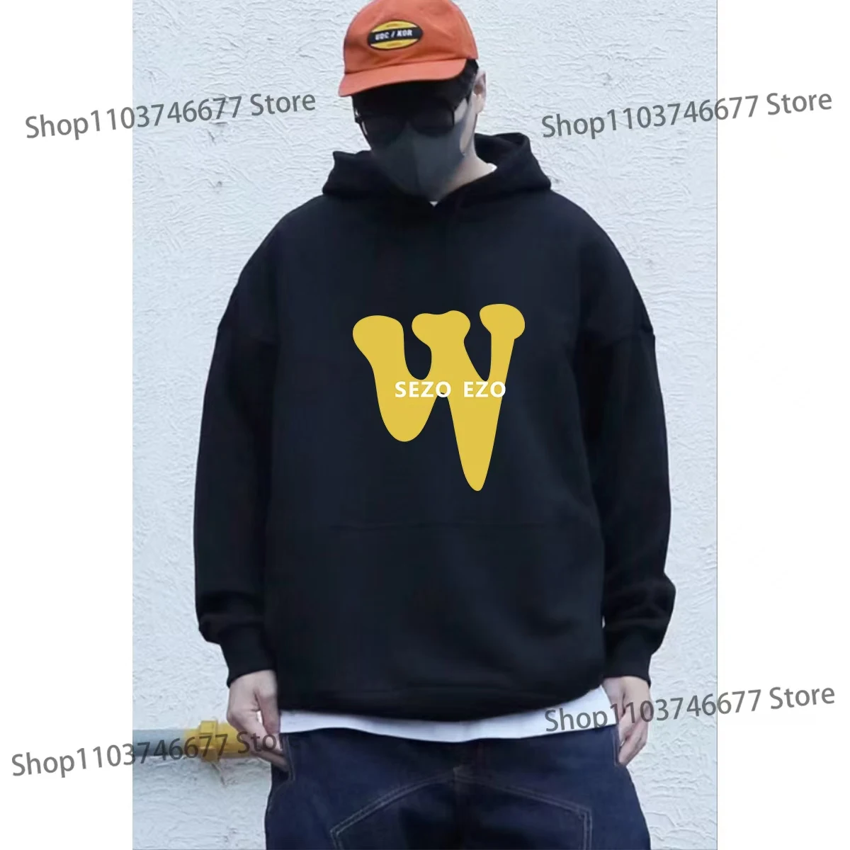 2024 New Fashion Brand Printed Letter VSEEZO Hoodie Men's and Women's Same Cotton Hooded Hoodie
2024 New Fashion Brand Printed Letter VSEEZO Hoodie Men's and Women's Same Cotton Hooded Hoodie