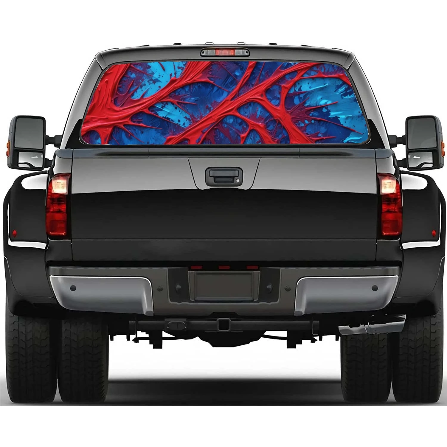 3D Organic Shapes Car Rear Window Decal Fit Pickup,Truck,Car Universal See Through Perforated Back Window Vinyl Sticker
3D Organic Shapes Car Rear Window Decal Fit Pickup,Truck,Car Universal See Through Perforated Back Window Vinyl Sticker
