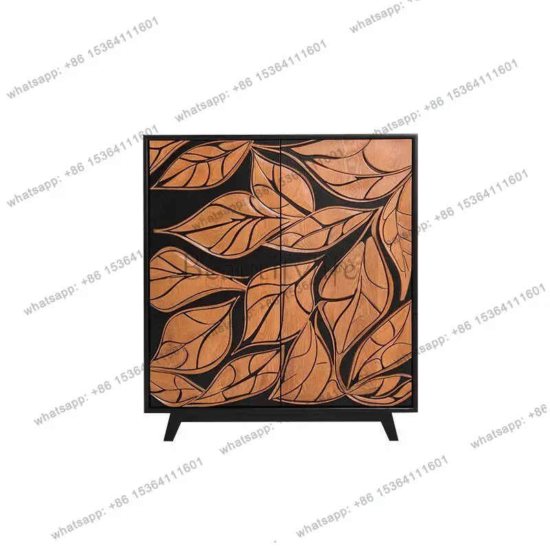 Solid wood carved decorative cabinet medieval art entrance storage shoe cabinet
Solid wood carved decorative cabinet medieval art entrance storage shoe cabinet