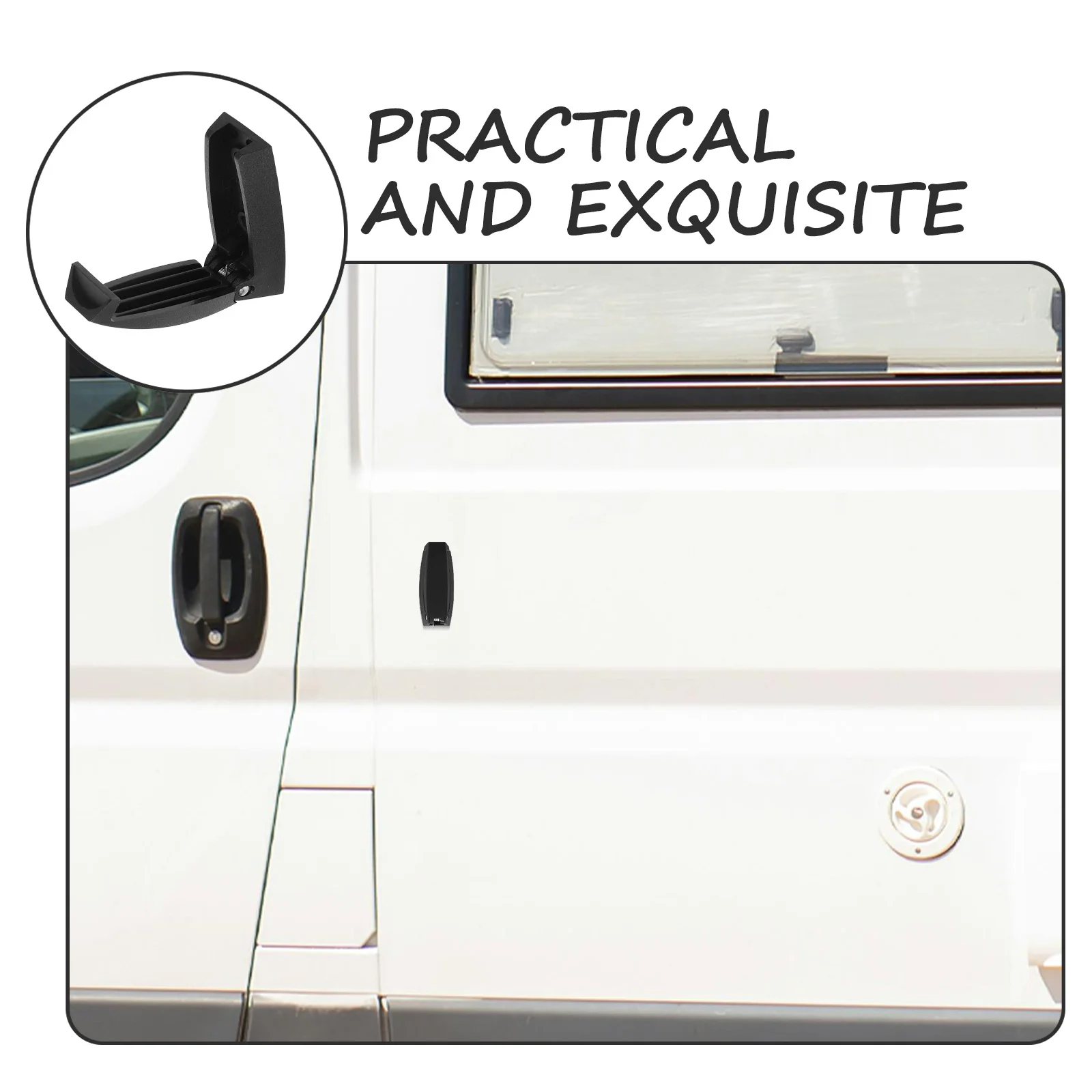 2Pcs Rv Door Retaining Tool Sturdy Plastic Camper Baggage Catch Holder Universal Compatibility Easy Installation
2Pcs Rv Door Retaining Tool Sturdy Plastic Camper Baggage Catch Holder Universal Compatibility Easy Installation