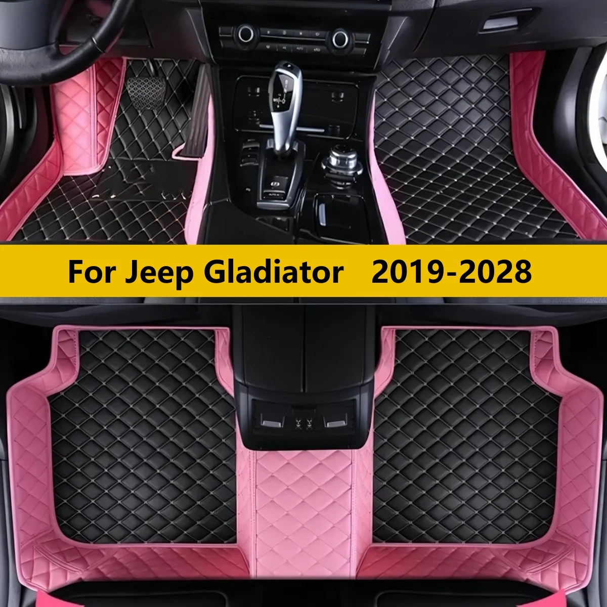 Custom Car floor MatS Fit For Jeep Gladiator 2019 2020 2021 2022 2023 2024 2025 2026 2027 2028 Auto Full Set Carpet Pads
Custom Car floor MatS Fit For Jeep Gladiator 2019 2020 2021 2022 2023 2024 2025 2026 2027 2028 Auto Full Set Carpet Pads
