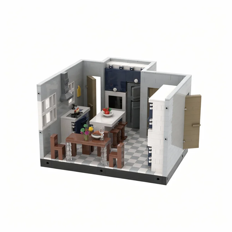 1239pcs MOC Bungalow Part 1 Kitchen Modular Streetscape Model Building Blocks Construction Toy Christmas Gifts DIY Creative Idea
1239pcs MOC Bungalow Part 1 Kitchen Modular Streetscape Model Building Blocks Construction Toy Christmas Gifts DIY Creative Idea