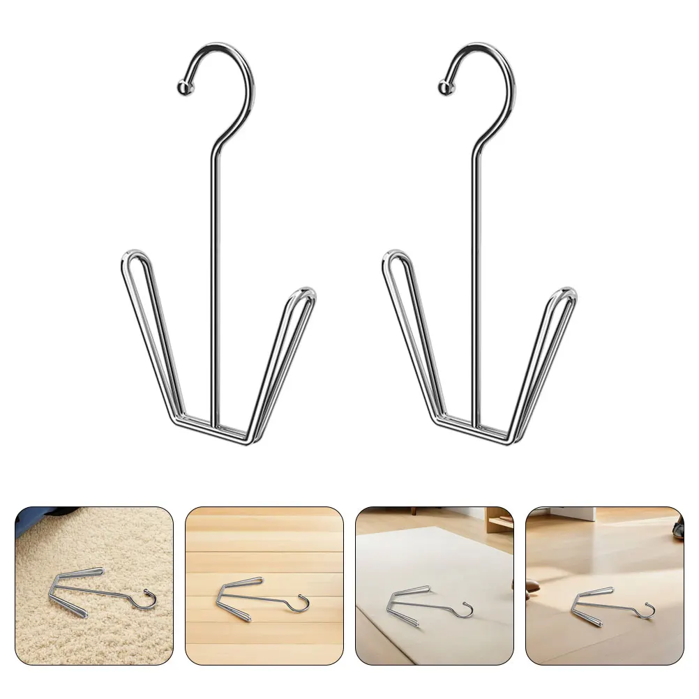 8pcs Stainless Steel Shoe Drying Rack Sandal Hooks Space Saving Closet Organizer Heavy Duty Double Hook Slippers Display
8pcs Stainless Steel Shoe Drying Rack Sandal Hooks Space Saving Closet Organizer Heavy Duty Double Hook Slippers Display