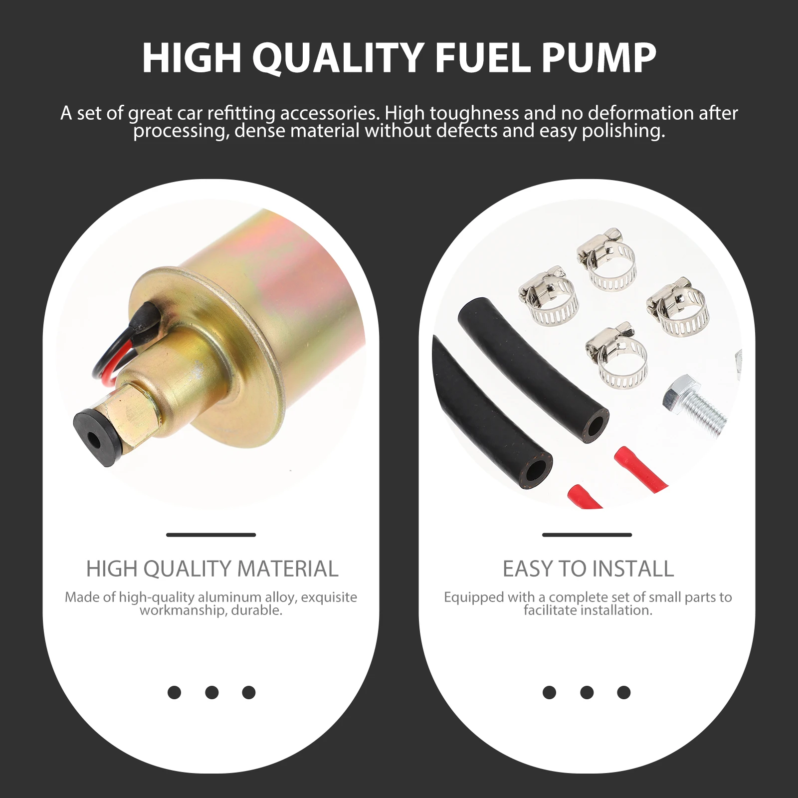 Universal Electronic For Car Motorcycle Atv High Performance Oil Pump Replacement Lightweight Auto Fuel Pump General Vehicle
Universal Electronic For Car Motorcycle Atv High Performance Oil Pump Replacement Lightweight Auto Fuel Pump General Vehicle