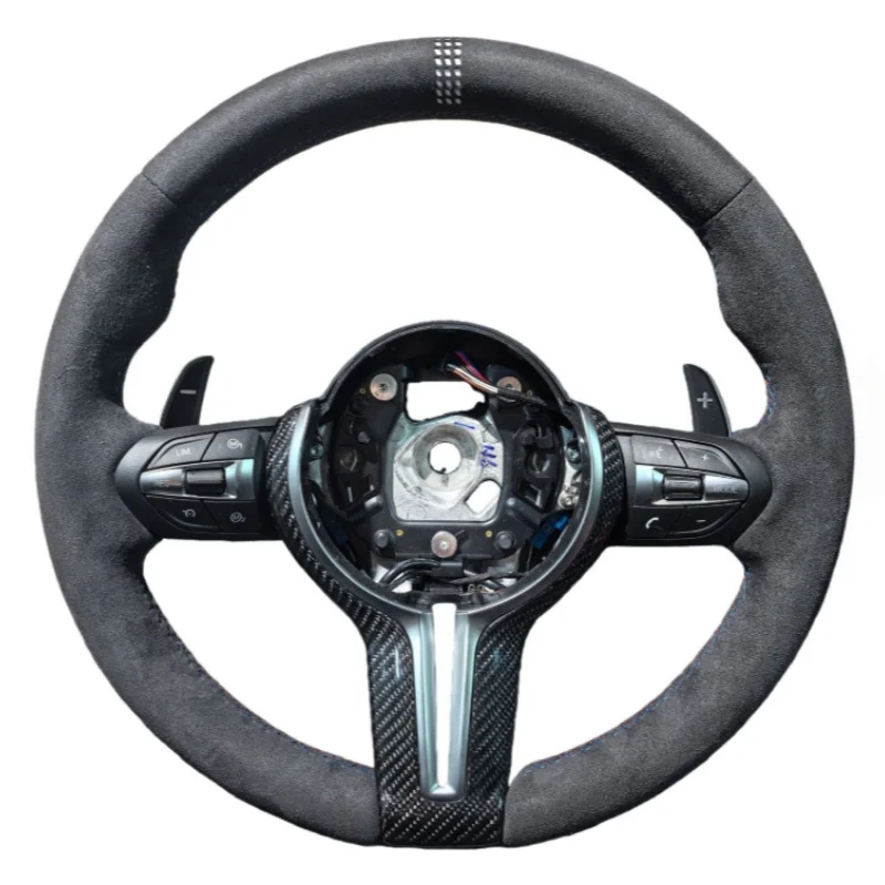 M Sport Leather Steering Wheel For BMW F10 F12 F13 F20 F30 F31 F32 F34 F36 F01 F06 F07 X1 F48 X5 F15 X6 F16 M3 M4 M5 Accessories
M Sport Leather Steering Wheel For BMW F10 F12 F13 F20 F30 F31 F32 F34 F36 F01 F06 F07 X1 F48 X5 F15 X6 F16 M3 M4 M5 Accessories