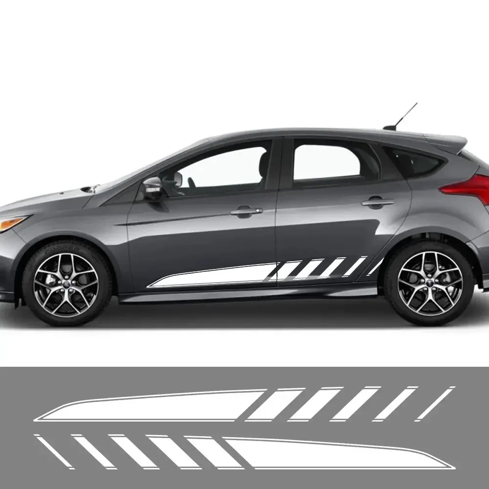 Motors Side Skirt Stickers Sports Racing Stripes Car Side Body Pattern Stickers Vinyl Decals Auto Decoration Decal Accessories
Motors Side Skirt Stickers Sports Racing Stripes Car Side Body Pattern Stickers Vinyl Decals Auto Decoration Decal Accessories