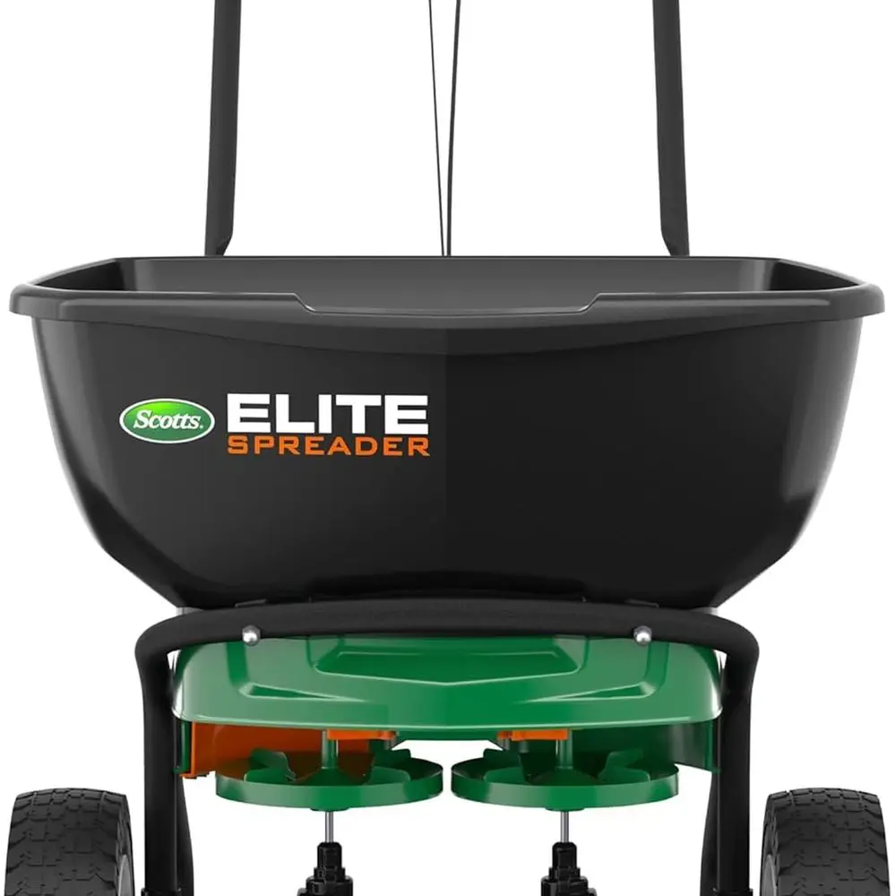 Сверхмощный разбрасыватель семян и удобрений для газонов, вместимость до 20 000 кв. футов.
Сверхмощный разбрасыватель семян и удобрений для газонов, вместимость до 20 000 кв. футов.