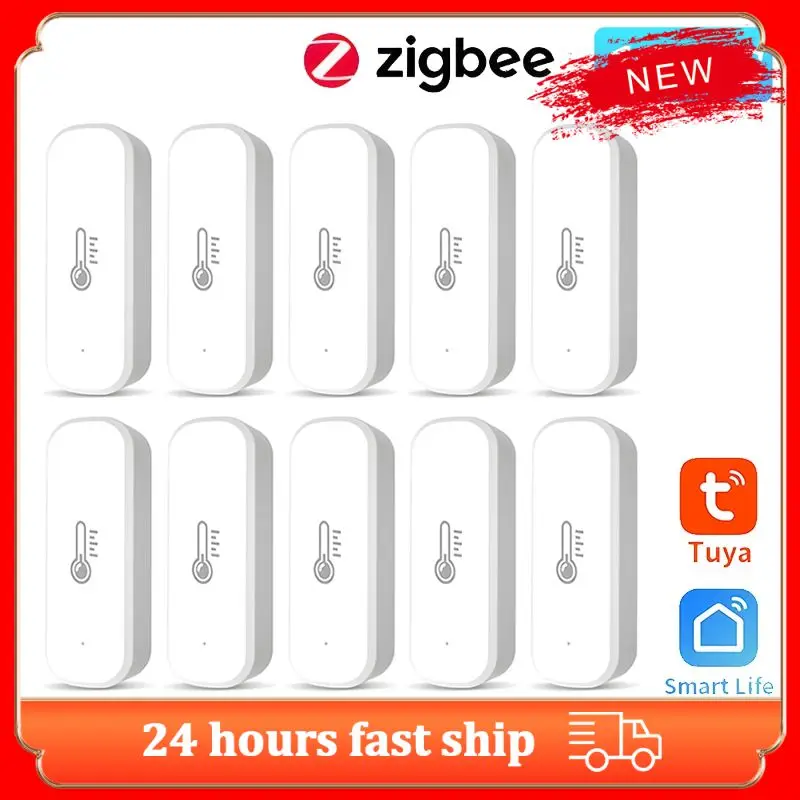 Датчик температуры и влажности Tuya ZigBee, комплект для автоматизации дома, с Поддержкой Smart Life, Alexa, Google Home
Датчик температуры и влажности Tuya ZigBee, комплект для автоматизации дома, с Поддержкой Smart Life, Alexa, Google Home