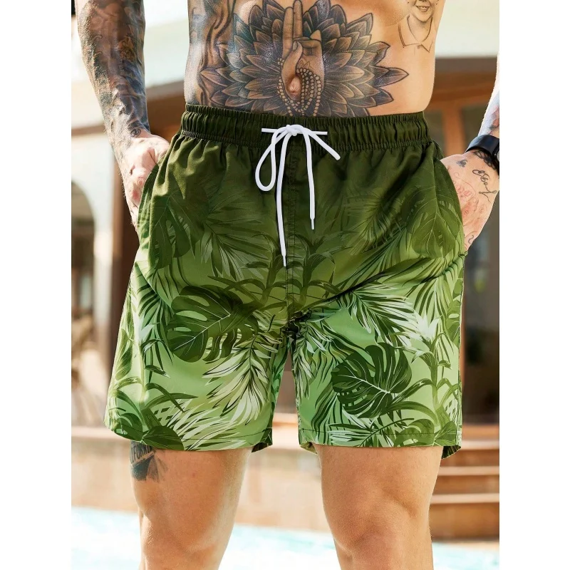 Leaf Plants Graphic Swim Trunk For Men Colorful Gradient 3D Printed Short Pants Summer Loose Harajuku Sport Street Board Shorts
Leaf Plants Graphic Swim Trunk For Men Colorful Gradient 3D Printed Short Pants Summer Loose Harajuku Sport Street Board Shorts