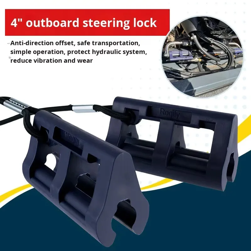 Marine Outboard Hydraulic Steering Lock Stabilizer Clamp for Transport
Marine Outboard Hydraulic Steering Lock Stabilizer Clamp for Transport