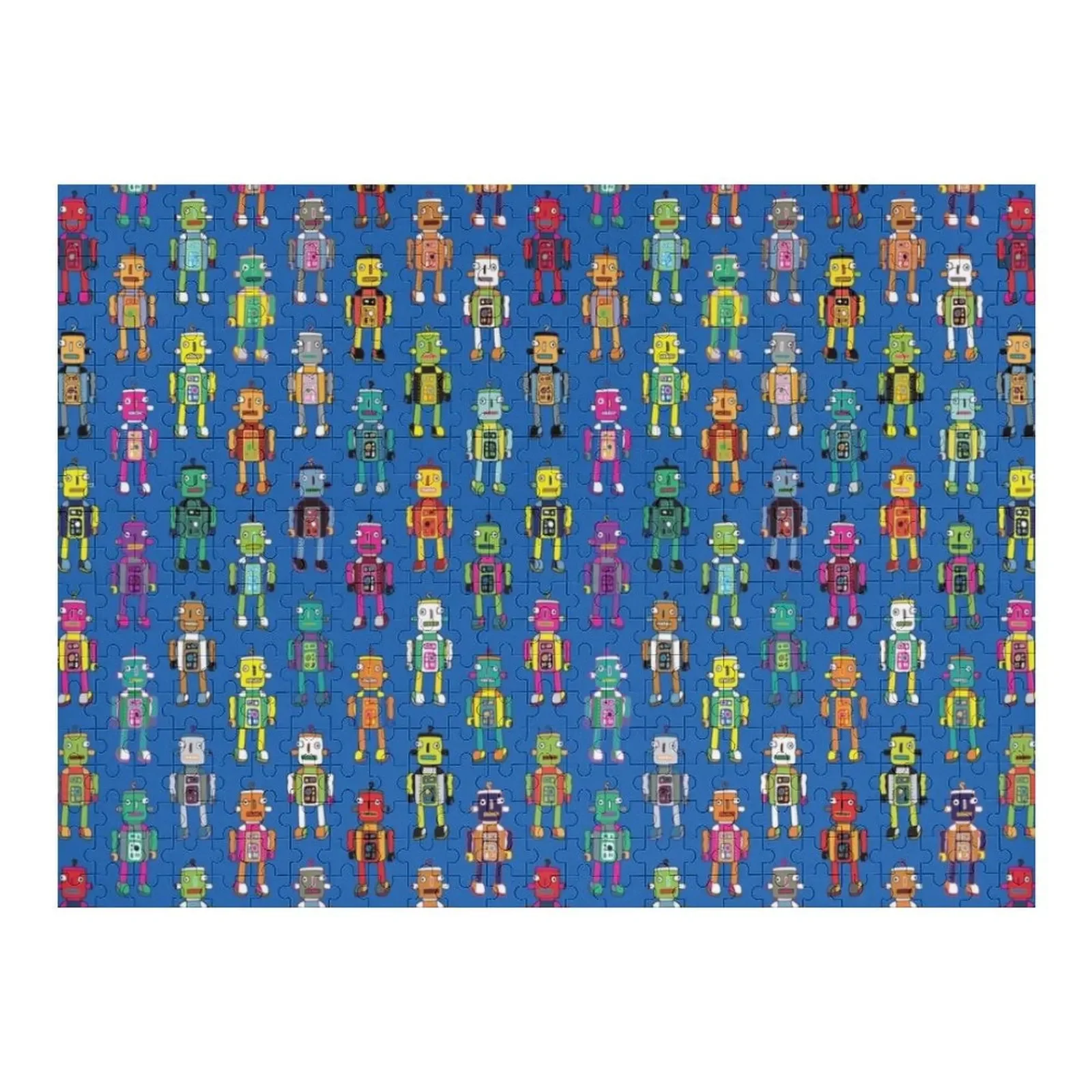 GoggleBots - robot pattern on Blue by Cecca Designs Jigsaw Puzzle Personalize Photo Custom Puzzle
GoggleBots - robot pattern on Blue by Cecca Designs Jigsaw Puzzle Personalize Photo Custom Puzzle