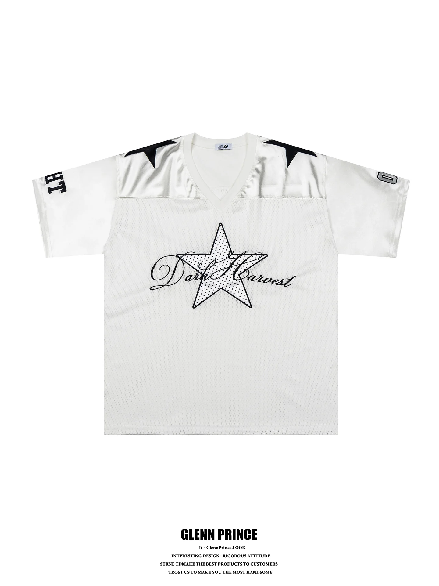 Loose Fit American Style T-Shirt Men's Short Sleeve Star Polka Dot Sports Top Casual Breathable Polyester Fiber V-Neck Tee
Loose Fit American Style T-Shirt Men's Short Sleeve Star Polka Dot Sports Top Casual Breathable Polyester Fiber V-Neck Tee
