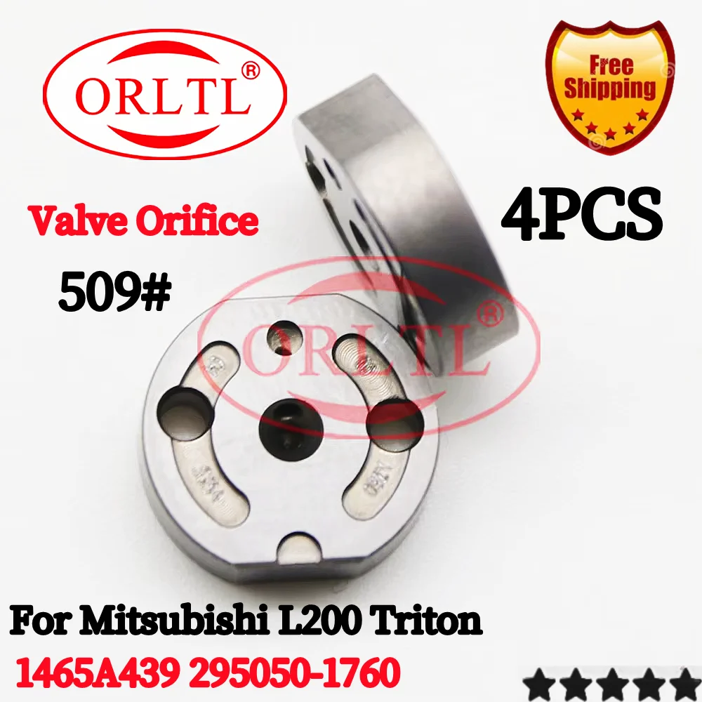 4 PCS ORLTL 295050-1760 1465A439 Valve Orifice 509# Fuel Injector Kits Valve Plate For Mitsubishi L200 2950501760
4 PCS ORLTL 295050-1760 1465A439 Valve Orifice 509# Fuel Injector Kits Valve Plate For Mitsubishi L200 2950501760